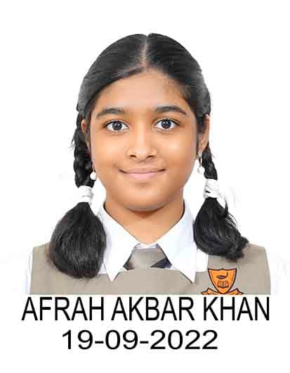 AFRAH AKBAR KHAN