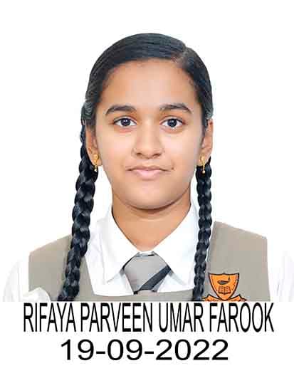 RIFAYA PARVEEN UMAR FAROOK