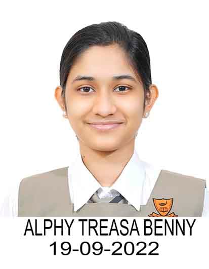 ALPHY TREASA BENNY