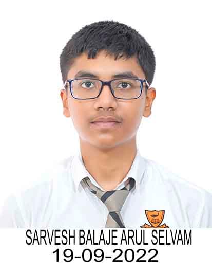 SARVESH BALAJE ARUL SELVAM